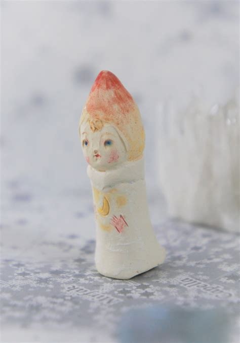 ろうそくぼうや 月 | Hitomi Yoshimura works