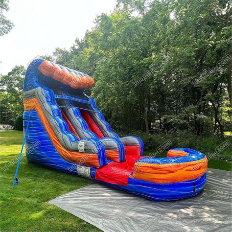 Image result for Inflatable Pool Slides for Inground Pools