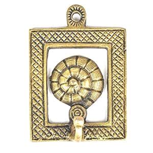 Indian-Shelf 2 Piece Brass Kids Snale Wall Hooks Animals Vintage Coat ...