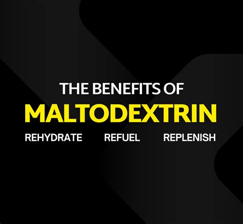 Unveiling Maltodextrin: The Sweet, Yet Controversial, Workout Fuel ...