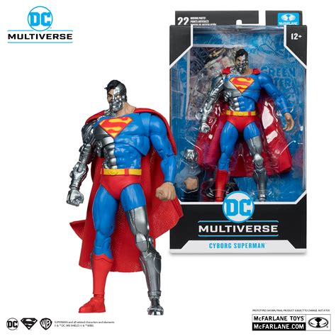 Pre-Order McFarlane Toys Cyborg Superman (Revenge of the Green Lanterns ...