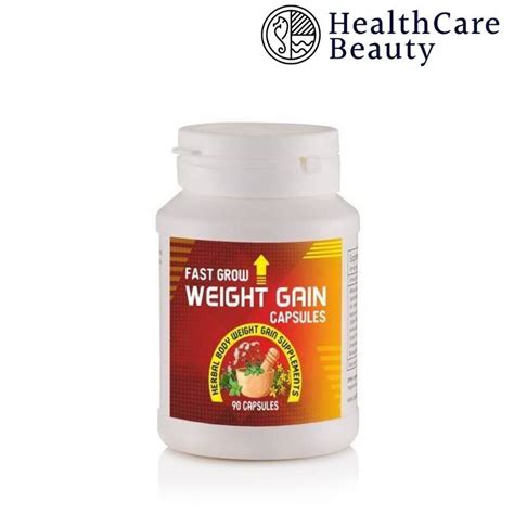 Fast Grow Weight Gain Capsules | Safe-Natural-Effective