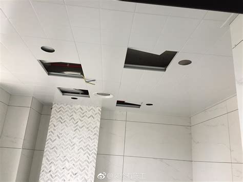 卫生间铝扣板吊顶一样可以开孔安装筒灯