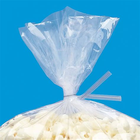 Plastic Pre-Cut Twist Ties - 4", Clear S-566C - ULINE