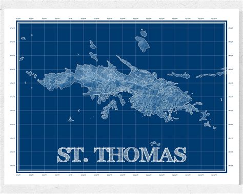 St Thomas Virgin Islands Map
