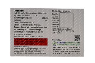 Mycoplasm S 360 MG Dr | Order Mycoplasm S 360 MG Tablet Dr Online at ...