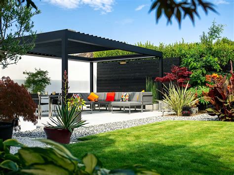 Options Solid Roof For Pergolas