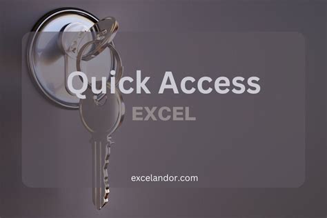 Quick Access Excel 的图像结果