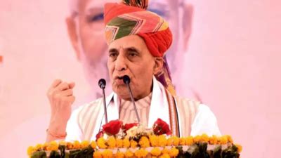 Will implement 'one-nation one poll' in next 5 years: Rajnath Singh at ...
