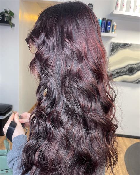 Chocolate Cherry Hair