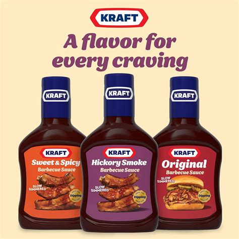 Kraft Hickory Smoke Barbecue Sauce 496 g Online at Best Price | Lulu ...