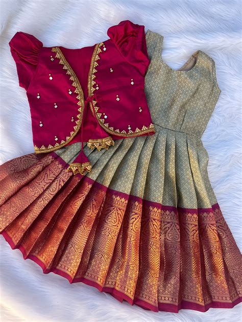 Butterfly Frock with overcoat – Kalas Couture India