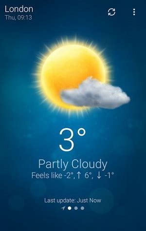 Image result for Android Weather App