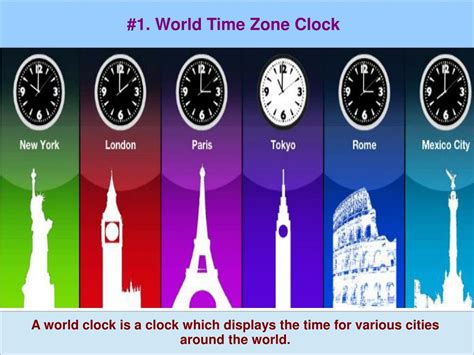 All-Time Zones Clock 的图像结果