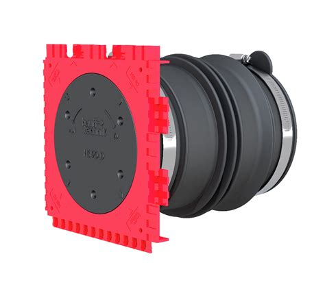 Single wall insert with foldable rubber sleeve - HSI90 KMA - for ...