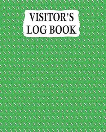 Buy Visitor Log Book: Guest Login Notebook, Record Guest Sign-In ...