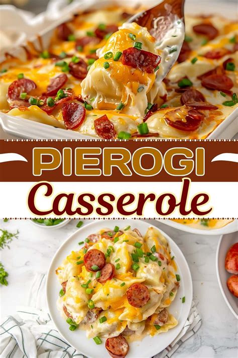 Creamy & Cheesy Pierogi Casserole | Recipe | Pierogi casserole, Dinner ...
