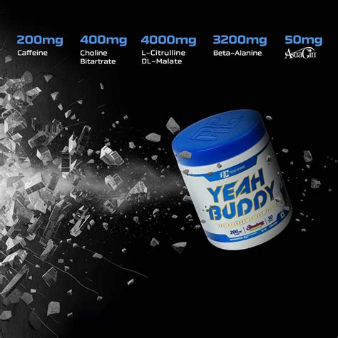 Yeah Buddy Pre-Workout Powder at Best Price in India | http://www ...