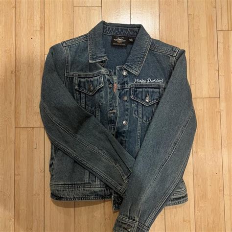 Harley Davidson Denim Jacket New & never... - Depop
