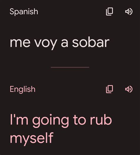 Be careful with google translate. : r/Spanish