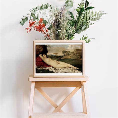 Giorgione, the Sleeping Venus, 1508, Living Room Wall Decor, Premium ...