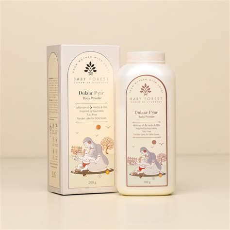 Buy Best Baby Powder Online - Talc Free - Dulaar Pyar | Baby Forest