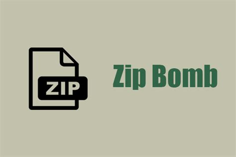 Zip bomb Examples 的图像结果