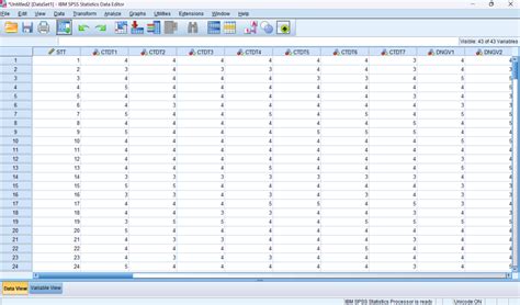 How to Transfer Excel File to SPSS Program 的图像结果