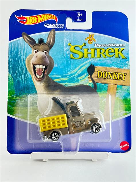 BLISTER DAMAGED - CHARACTER CARS - SHREK DONKEY - 1A – Its Fun