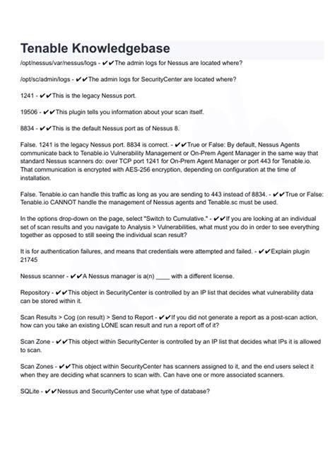 Tenable Answers 的图像结果