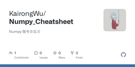 Image result for Numpy Library Python Cheat Sheet