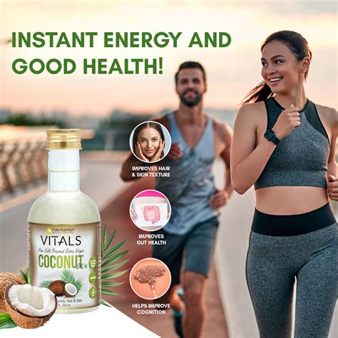 Vitals Raw Cold Pressed Coconut Oil - 250 ml – HERBS NUTRIPRODUCTS