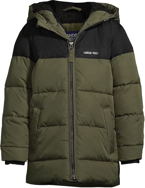 Lands' End Boys ThermoPlume Fleece Lined Parka India | Ubuy