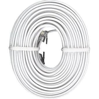 RIVER FOX 20 meter Telephone Landline Cord Cable Landline Wire with ...