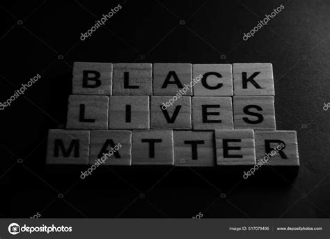 Text Message Black Lives Matter Protest Action Selective Focus ...