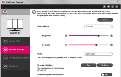 Image result for LG On Screen Control Software