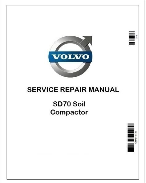 Volvo SD70 Soil Compactor Repair Service Manual PDF
