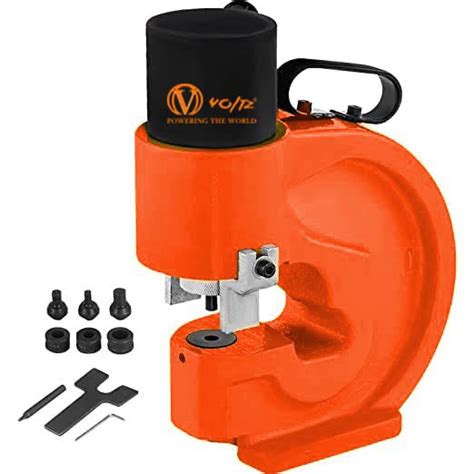 VOLTZ CH-70 + CP-700 Hand Pump Hydraulic Hole Punching Tool 35T Hole ...