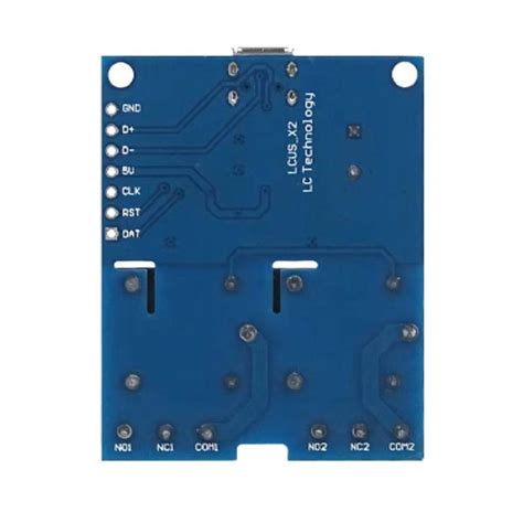 LCUS-2 USB Relay Module 2 Dual Channel USB Relay Module – REES52