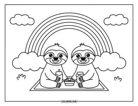 150+ Sloth Coloring Pages for Kids & Adults (Free Printable PDFs)