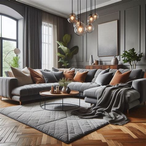15 Elegant Grey and Brown Living Room Ideas