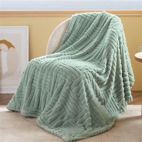 Amazon.com: Bedsure Sage Green Throw Blankets for Couch - Spring ...