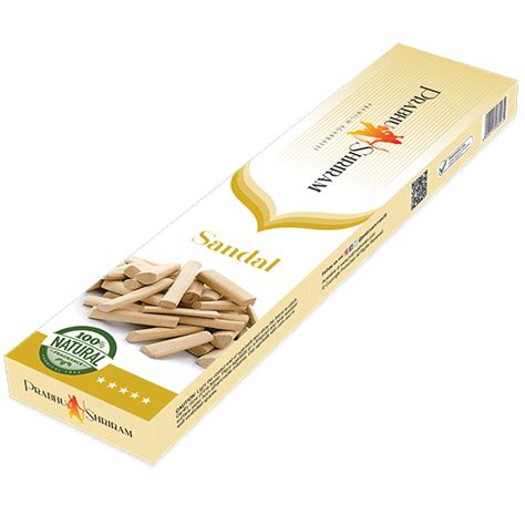 Prabhu Shriram Premium Agarbatti Sandal, 30g – Fetch N Buy