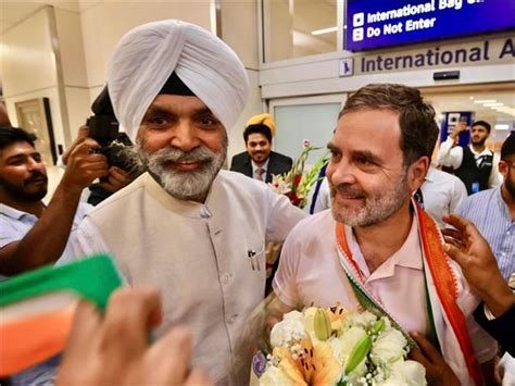 ਰਾਹੁਲ ਗਾਂਧੀ ਦਾ ਅਮਰੀਕਾ ਪੁੱਜਣ ਤੇ ਹੋਇਆ ਨਿੱਘਾ ਸਵਾਗਤ (ਤਸਵੀਰਾਂ)