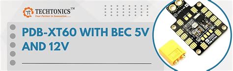 Techtonics PDB-XT60 with BEC 5V and 12V : Amazon.in: Industrial ...