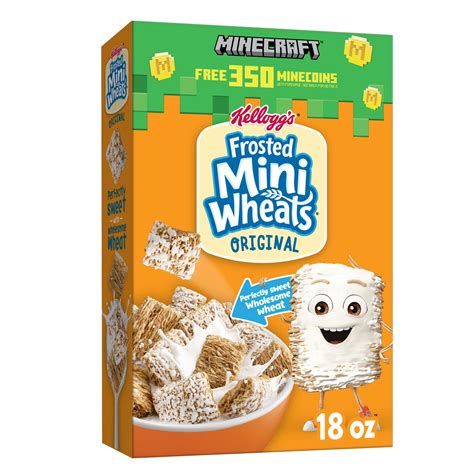 Buy Kellogg's Frosted Mini-Wheats Cold Breakfast Cereal, High-Fiber ...