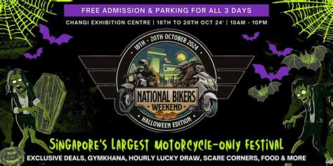 National Bikers Weekend 2024 (Halloween Edition), Changi Exhibition ...