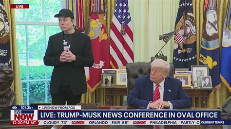 WATCH full Trump-Musk Oval Office news conference | LiveNOW from FOX