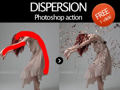 Image result for Dispersion Effect Photoshop Example