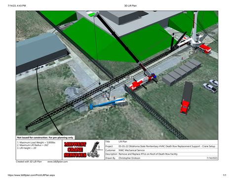 3D Lift Plan - Crane Lift Planning Software